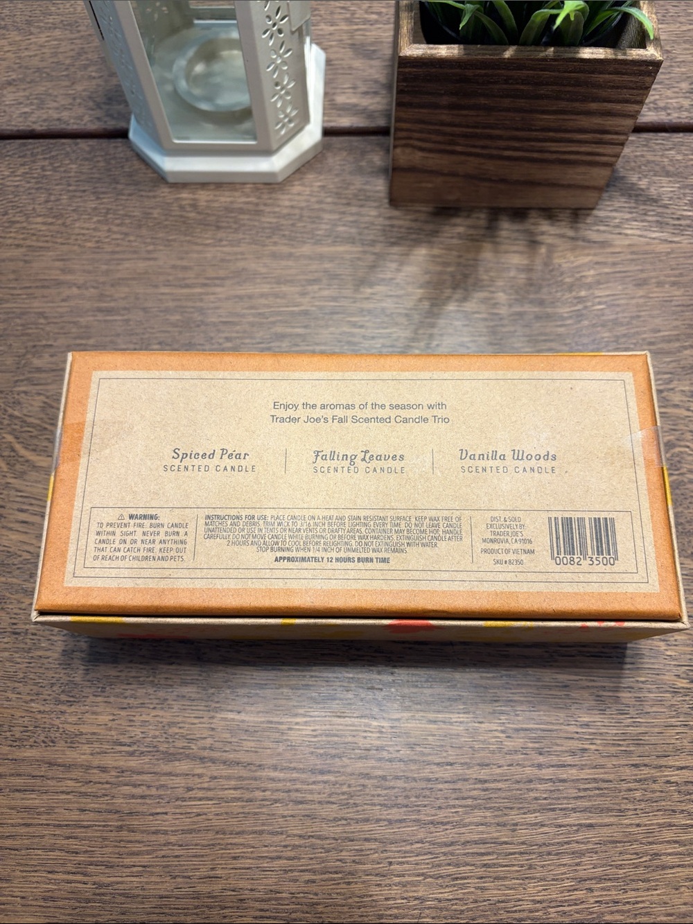 Trader Joe’s Fall Scented Candle Trio - Picture 4 of 7